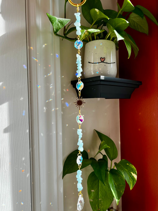 Suncatcher - aquamarine