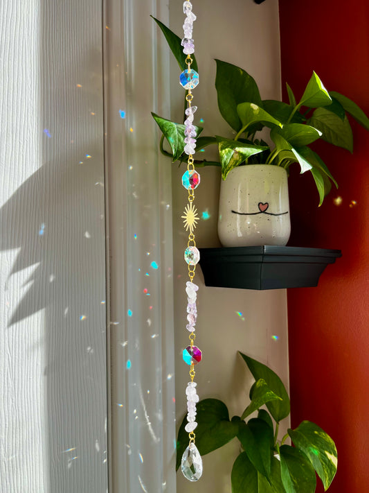 Suncatcher - amethyst