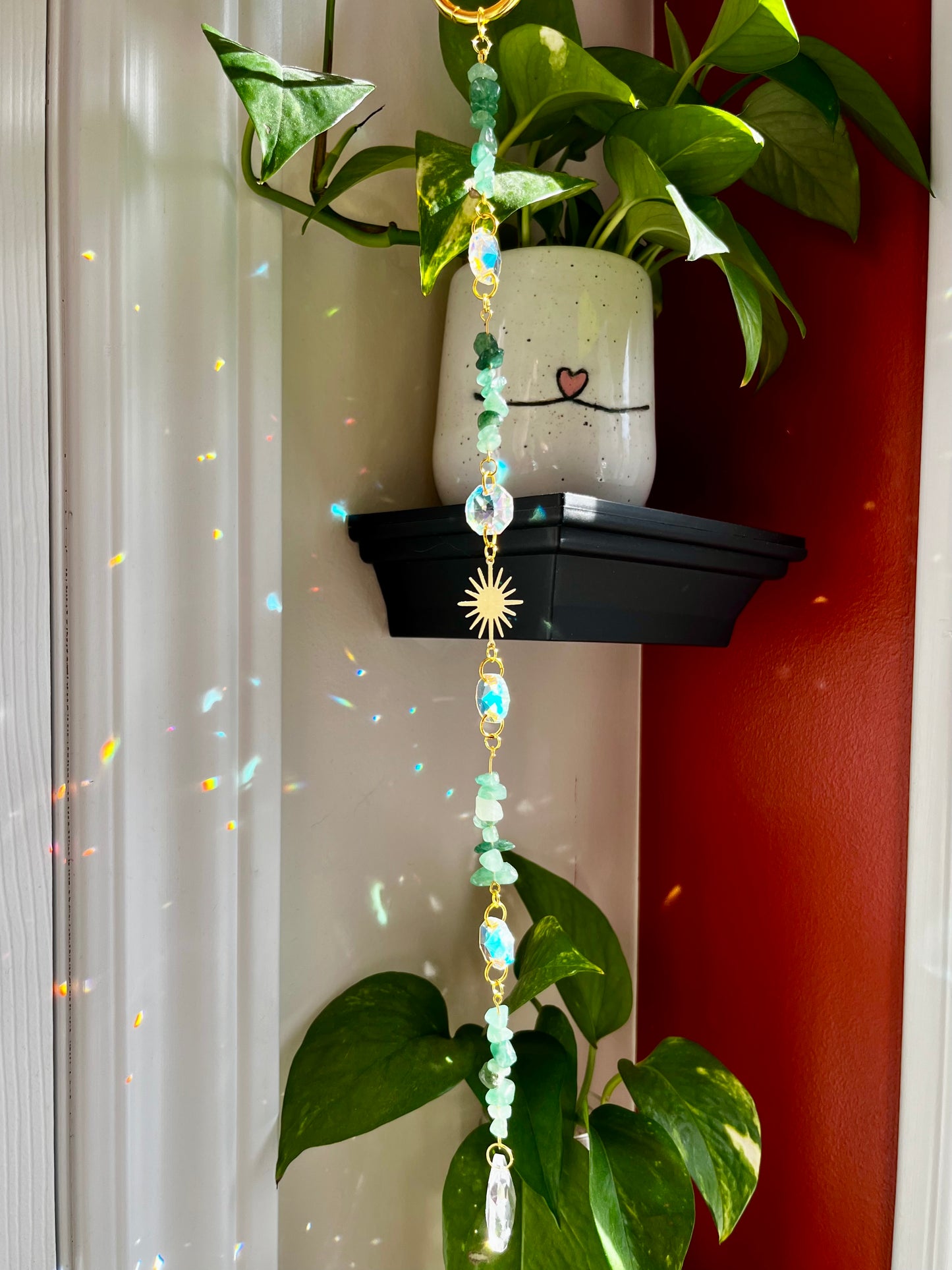 Suncatcher - Green Aventurine