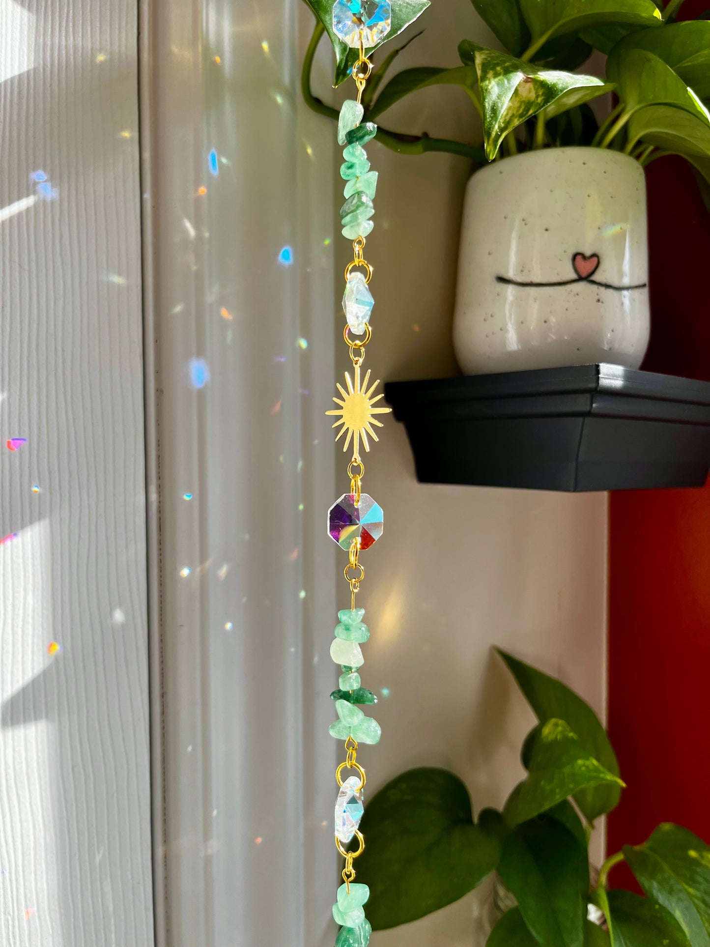 Suncatcher - Green Aventurine