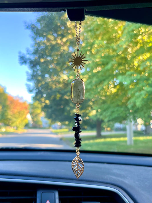 Car Charm - Obsidian