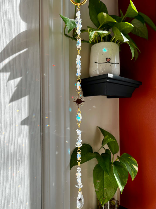 Suncatcher - clear quartz