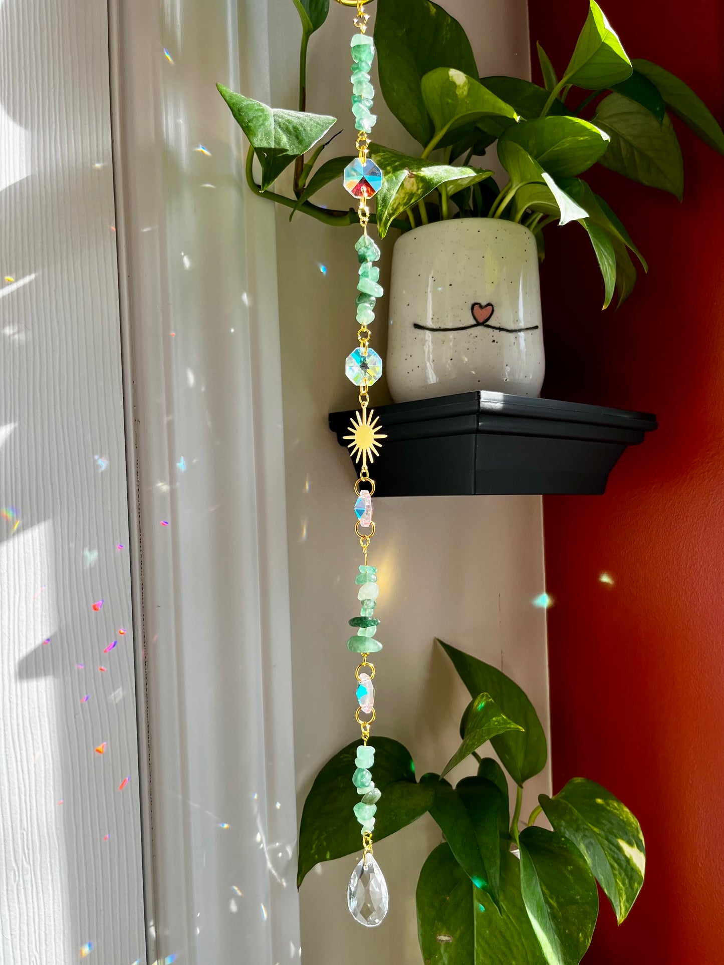 Suncatcher - Green Aventurine